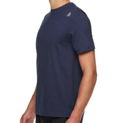 Reebok Super Sonic Gym Training Shirt Navy Heather Men's Size Large - XL - image 1 of 3