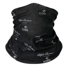 Alfa Romeo Orlen Racing F1 Team Snood Neckwarmer - BLACK - UK STOCK RARE