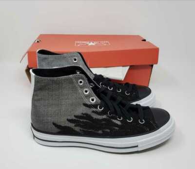 NEW MEN'S 8 9 CONVERSE CHUCK 70 HI ARCHIVE FLAMES SNEAKERS 166712C
