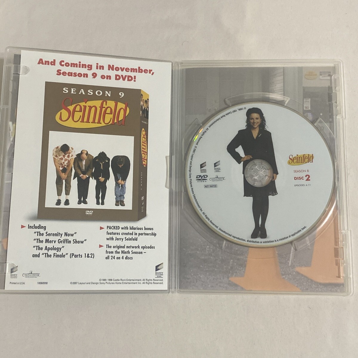 Seinfeld: The Complete Season 8 Volume 7 Tv Series (4 Disk 22