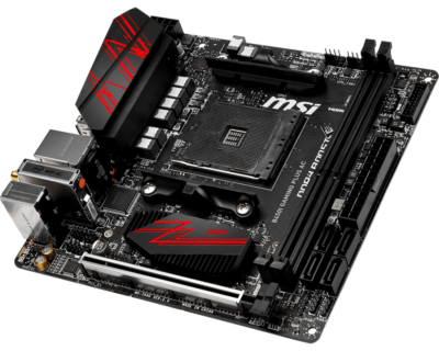 For MSI B450I GAMING PLUS AC Motherboard DDR4 32GB WIFI Bluetooth
