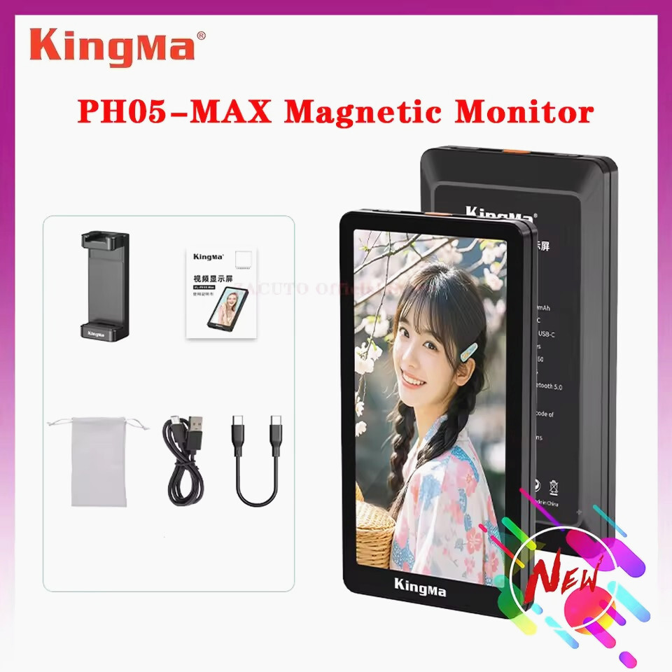 KingMa PH05 Max Wireless Magnetic Selfie Monitor Screen