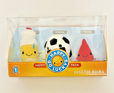 Happy Go Lucky Happy Pack JUST FOR KICKS Squirt Striker & Connie