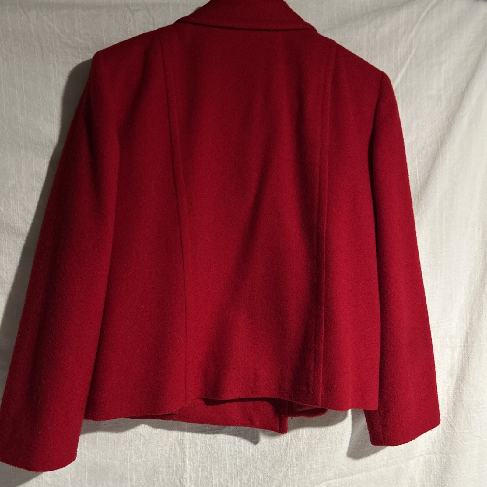 Pendleton knockout 100% virgin Wool women’s Red b… - image 6