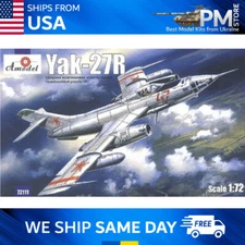Amodel 72111 YAK-27R Soviet Interceptor, scale plastic model kit 1/72