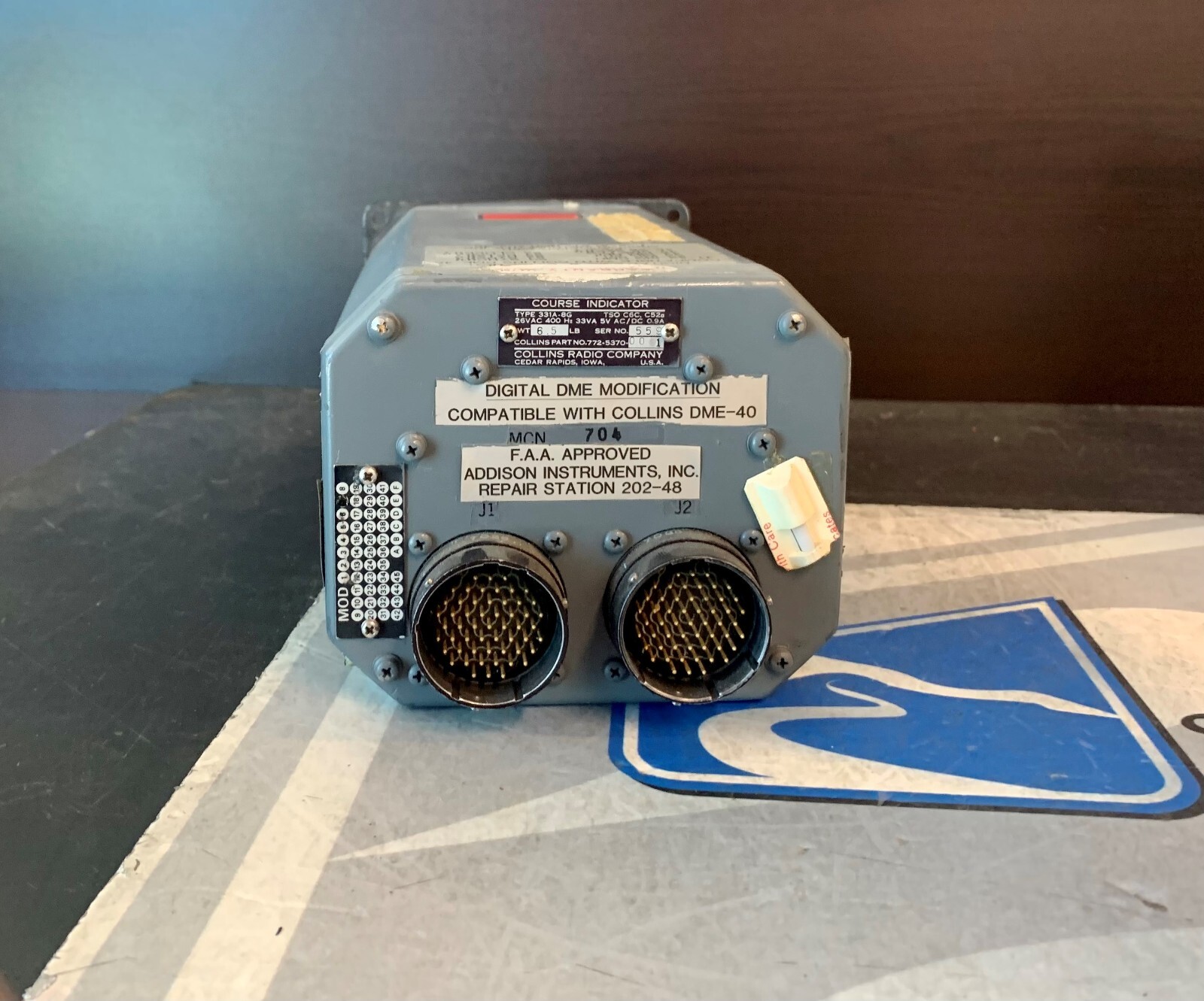 Course Indicator 331A8G 772-5370-001 Removed Working | eBay