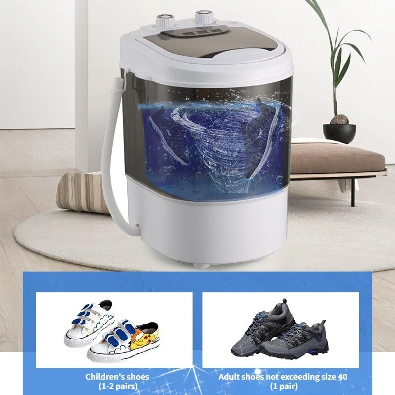 New 2 in 1 Shoe Washing Machine Household Multi-purpose Washable Shoes Clothes - Image 3 of 4