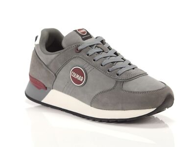 SCARPE SNEAKERS UOMO COLMAR TRAVIS BOOST 003 PELLE GRIGIO