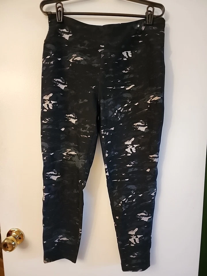 ¡¡NUEVO CON ETIQUETAS!! Leggings para mujer DonnaKaran Active talla L con estampado de camuflaje Foto 4 de 4