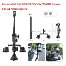 Suction Car Mount Kit with Invisible Selfie Stick For Insta360 X5 ONE X4 Camera