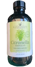 Handcraft Blends Citronella Essential Oil - Huge 4 Fl Oz - 100% Natural