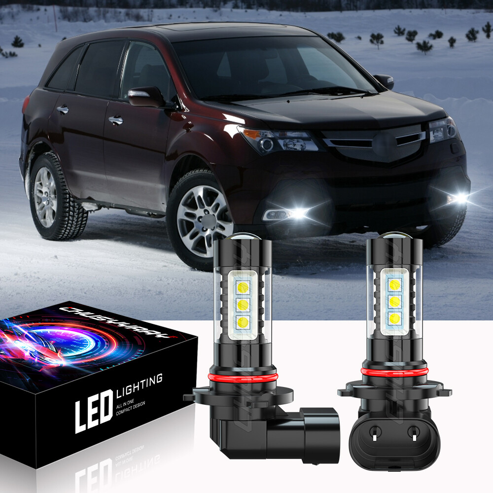 9005 DRL For Acura MDX 2001-2013 Daytime Running Light LED White