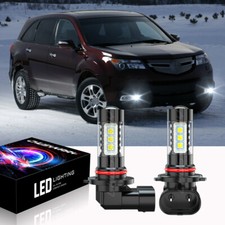 9005 DRL For Acura MDX 2001-2013 Daytime Running Light LED White 6000K HB3 Bulbs