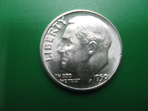 1950 Roosevelt Dime Gem BU FTB!