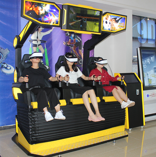 Virtual Reality Roller Coaster Simulator 3 Person 360 degree VR Game SEE VIDEO - Picture 6 of 12