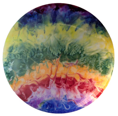 Custom Glue Bed Dyed NEW F2 Innova STAR WRAITH Disc Golf Driver 171g  Charity
