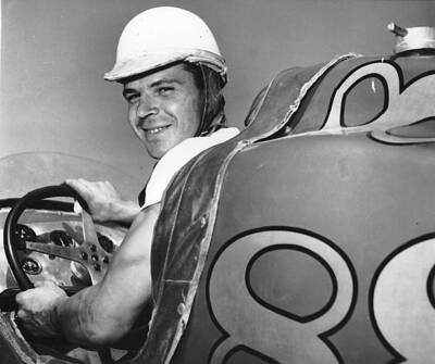 Al Keller ran three races short-lived NASCAR Speedway Division dri- Old Photo