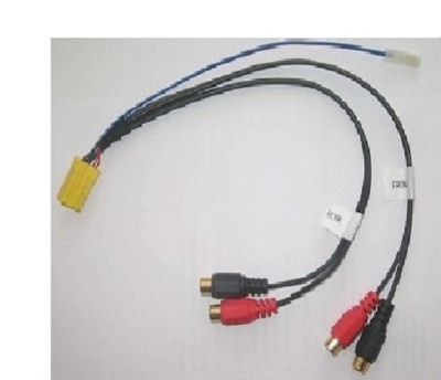 Becker Blaupunkt Line Out Radio Adapter Mini-ISO Stecker auf 4x Cinch Buchse