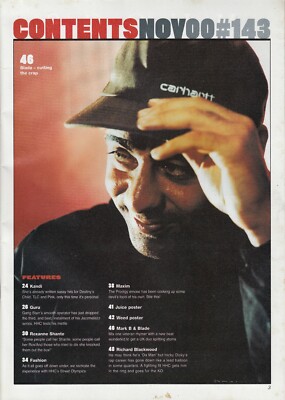 Hip Hop Connection (HHC) magazine, issue #143, Nov 2000 (Richard Blackwood cover