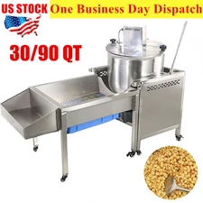 30/90QT Corn Making Machine Commercial Popcorn Machine Automatic Gourmet Vending