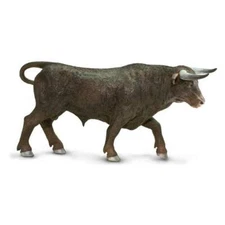BLACK BULL Animal Figurine Safari Ltd. toy Farm Collection