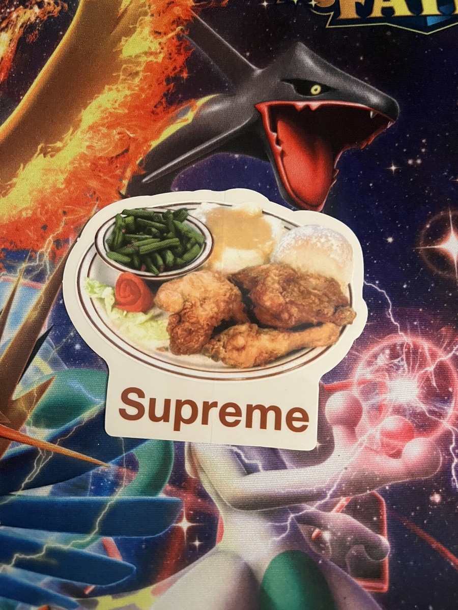 シュプリーム SUPREME Chicken Dinner Supreme chicken dinner sticker ss18 | eBay