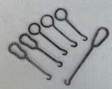 Vintage Shoe Button Hooks -lot of 6