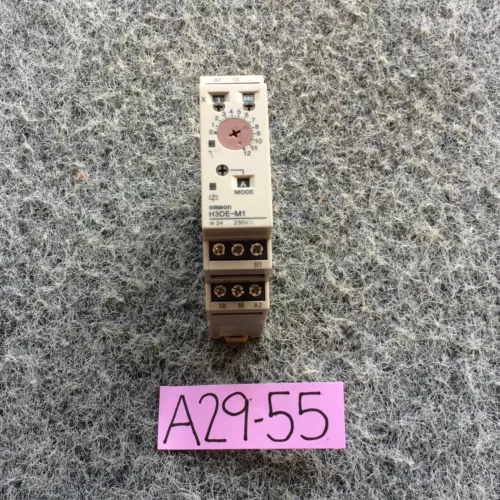 Omron H3DE-M1 Timer 0-12 Seconds Used With Warranty See All Pictures