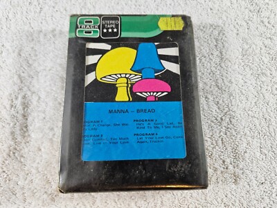 Bread- Manna 8-track tape- Factory Sealed!