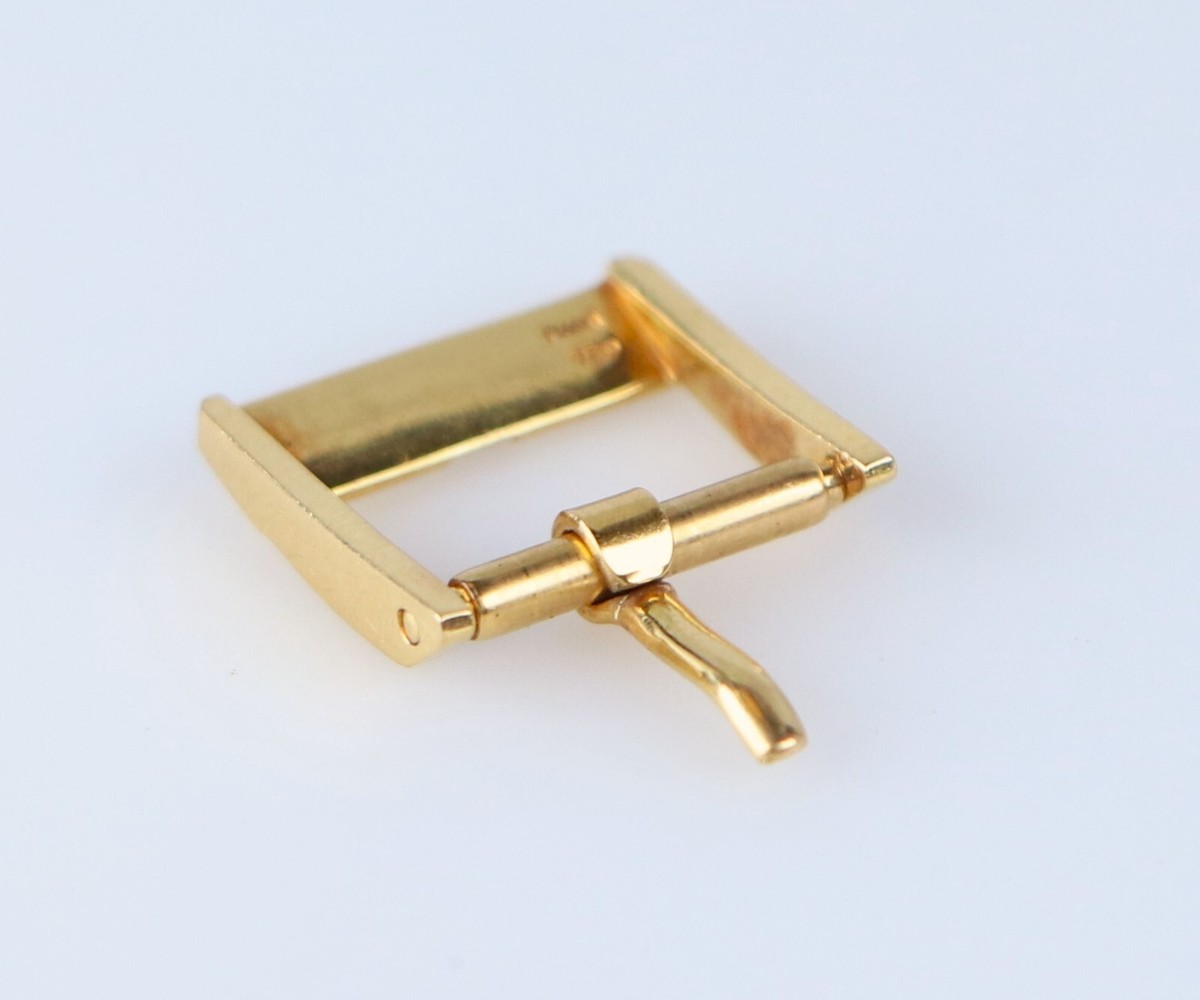 Piaget 18K Solid .750 Yellow Gold For 12mm Leather Strap