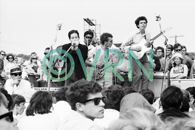 Mike Bloomfield NFF 1965 Butterfield Blues Band - Archival Photo (8.5x11) - WOW!