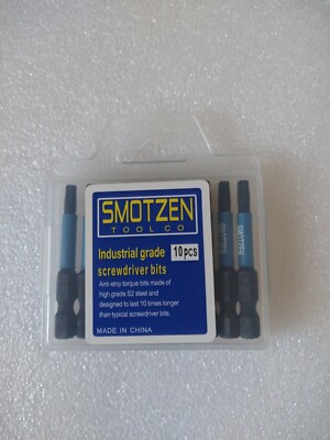 T20 Star Impact Bits by Smotzen  S2 Industrial Grade Steel