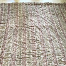 VTG Ralph Lauren Hearthside Floral Paisley Reversibl Comforter Cotton Linen King