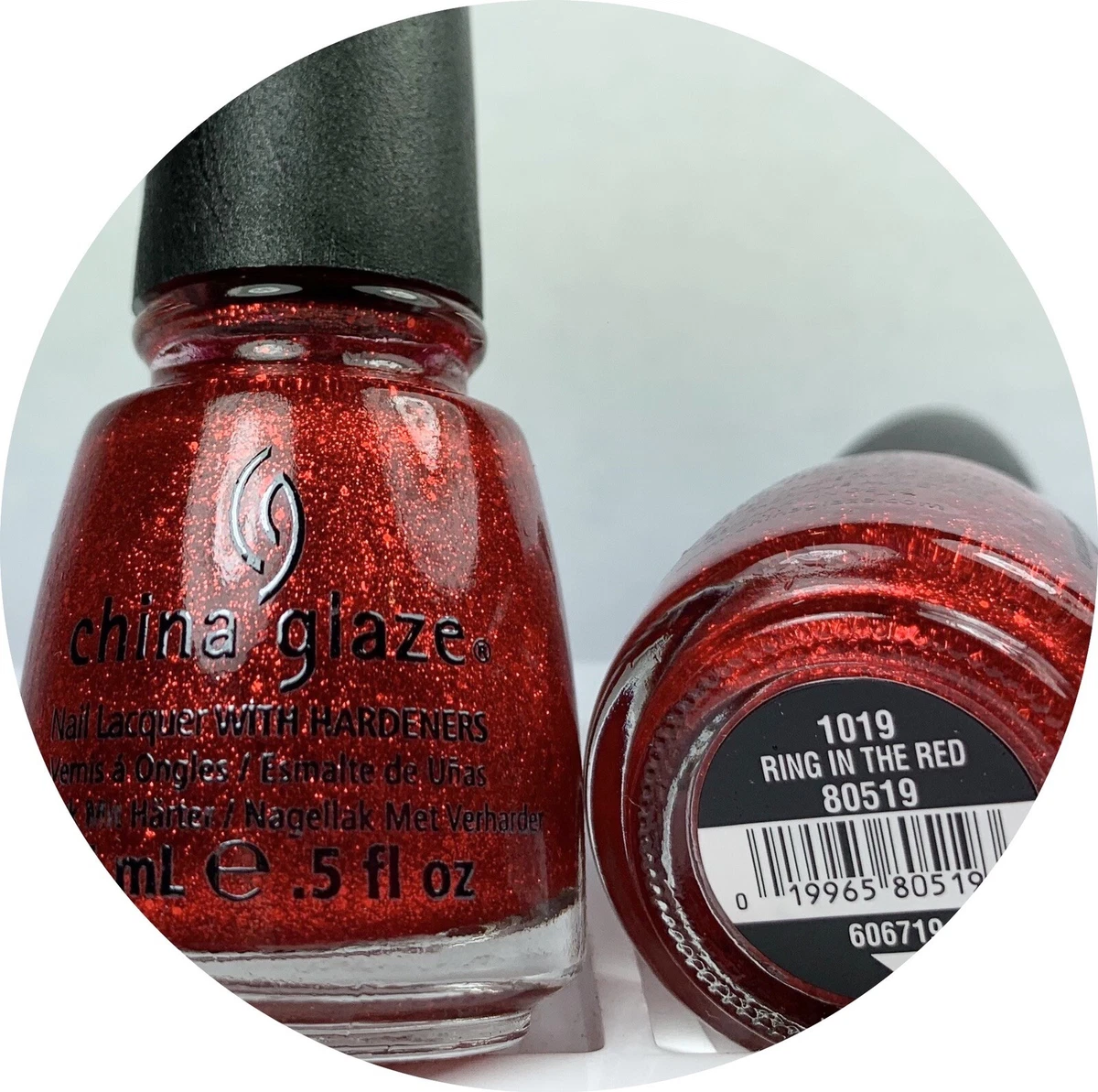 China glaze ring in the red clearance