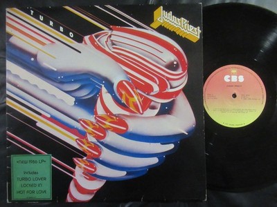 JUDAS PRIEST Turbo / LP Yugoslavia 1986 CBS SUZY RECORDS 26641