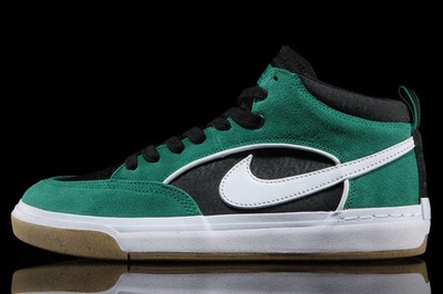New Mens Nike React Leo SB Malachite Black Green White Gum