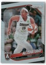 2025 Panini Prizm WNBA #16 Allisha Gray Silver Prizms