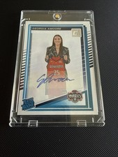 2025 WNBA Georgia Amoore Rated Rookie Signatures RC Auto Washington Mystics