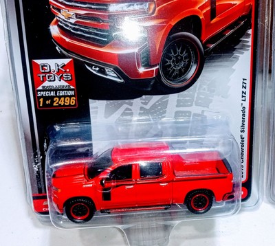 2019 Chevrolet Silverado LTZ Z71 Pickup Truck Red with Black