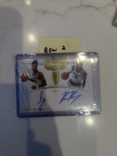 2018-19 Flawless Bruce Brown Lonnie Walker IV Dual Rookies Gold Auto # /25 