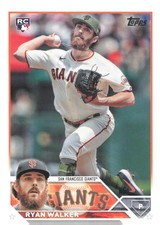2023 Topps Update #US58 - Ryan Walker San Francisco Giants Rookie