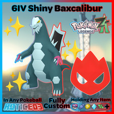 ✨ Shiny Alpha Baxcalibur 6IV + EVs ✨ Pokemon Legends ZA 🚀 Fast 🚀