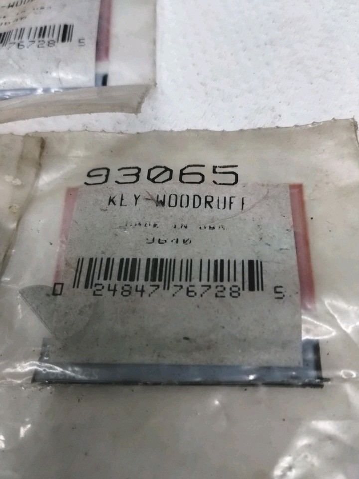 Briggs & Stratton 692193 93065 Woodruff Keys Small Gas Engine 3 piece ...
