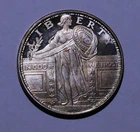 1/4 Troy Oz .999 Fine Silver "Standing Liberty" Tribute Round  - APMEX - USA