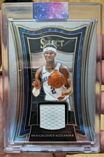 2020-21 Panini Select - Selective Swatches Shai Gilgeous-Alexander #SS-SGA (MEM)
