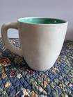 Rae Dunn NAMASTE 16oz Coffee Mug Magenta Ivory teal color — photo 4