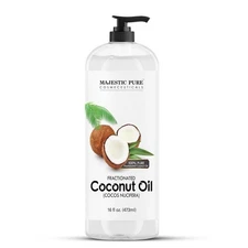 Majestic Pure Fractionated Coconut Oil - Relaxing 16 Fl Oz (Pack of 1) 