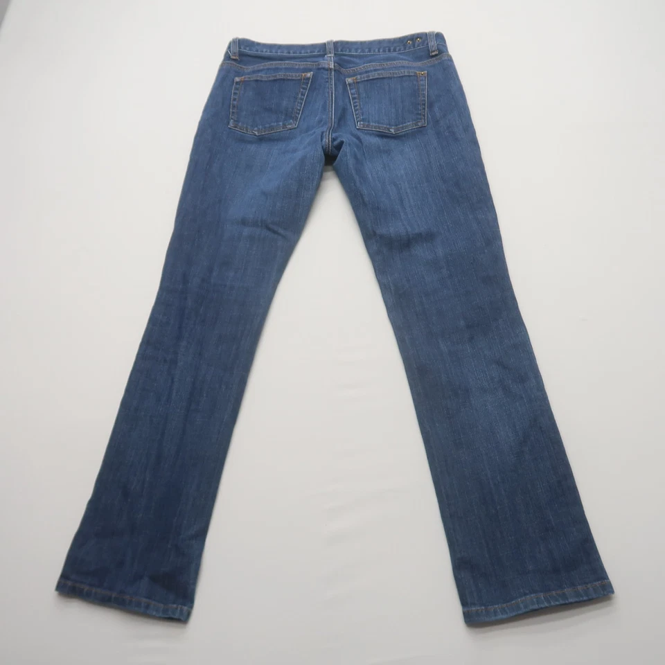 Cabi Womens Straight Leg Jeans Size 8 Dark Wash Denim Low Rise - Image 2 of 4