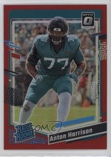 2023 Panini Donruss Optic Rated Rookie Red Prizm 91/99 Anton Harrison #250 15j7