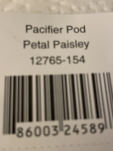 Porta cialde ciuccio VERA BRADLEY NUOVO CON ETICHETTE IN PAISLEY PETALI RITIRATI difficile da trovare! - Foto 4 di 8
